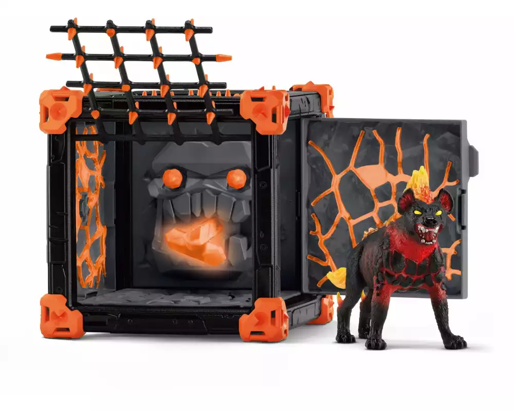 Schleich Spielfigurenset BattleCave Lavahyäne