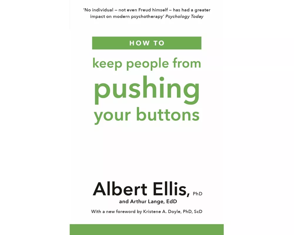 How to Keep People From Pushing Your Buttons