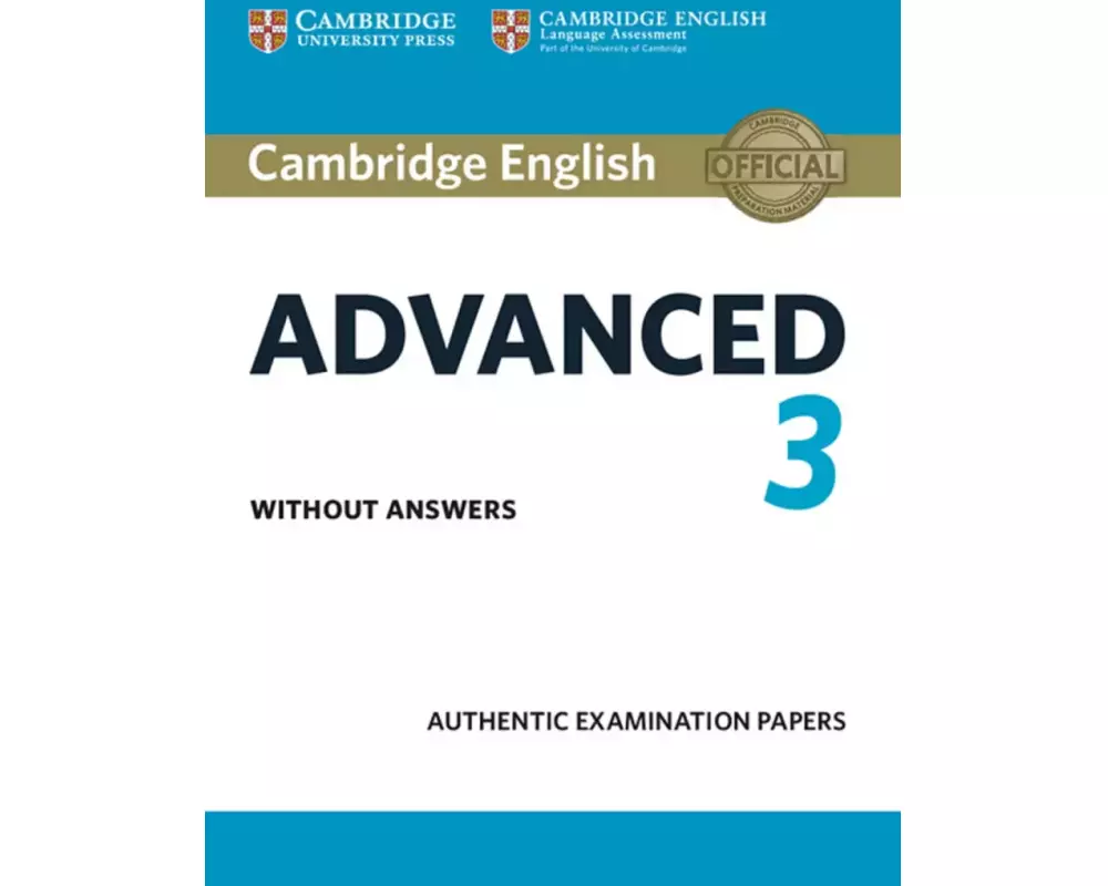 Cambridge English Advanced 3. Student's Book without answers