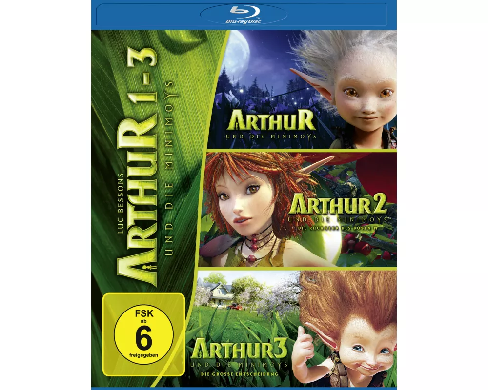 Arthur und die Minimoys 1-3