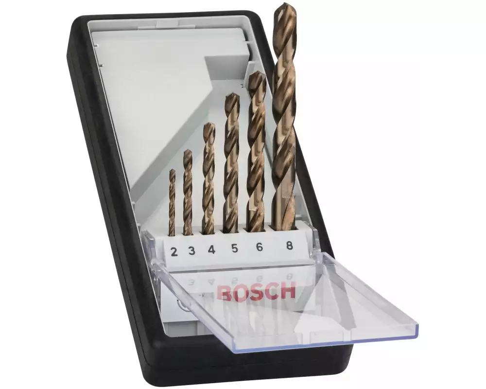Bosch Professional Metallbohrer-Set HSS-Co, 6-teilig