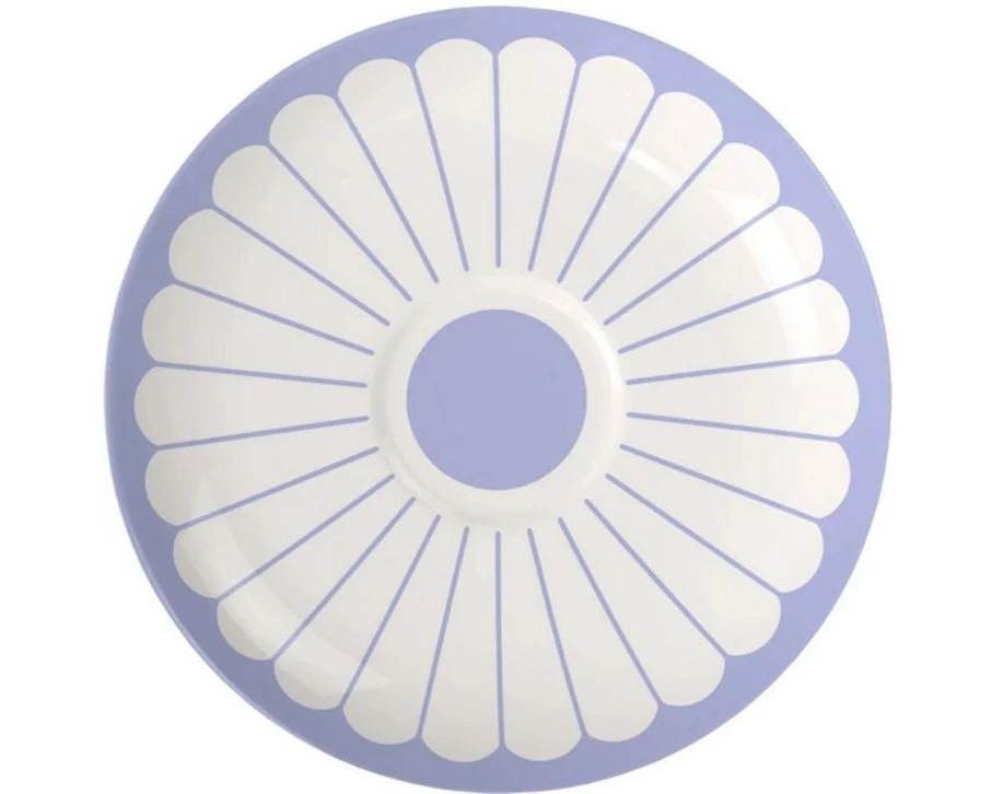 Villeroy & Boch Fleur Bleu Capppuccino Untertasse, 6 Stück