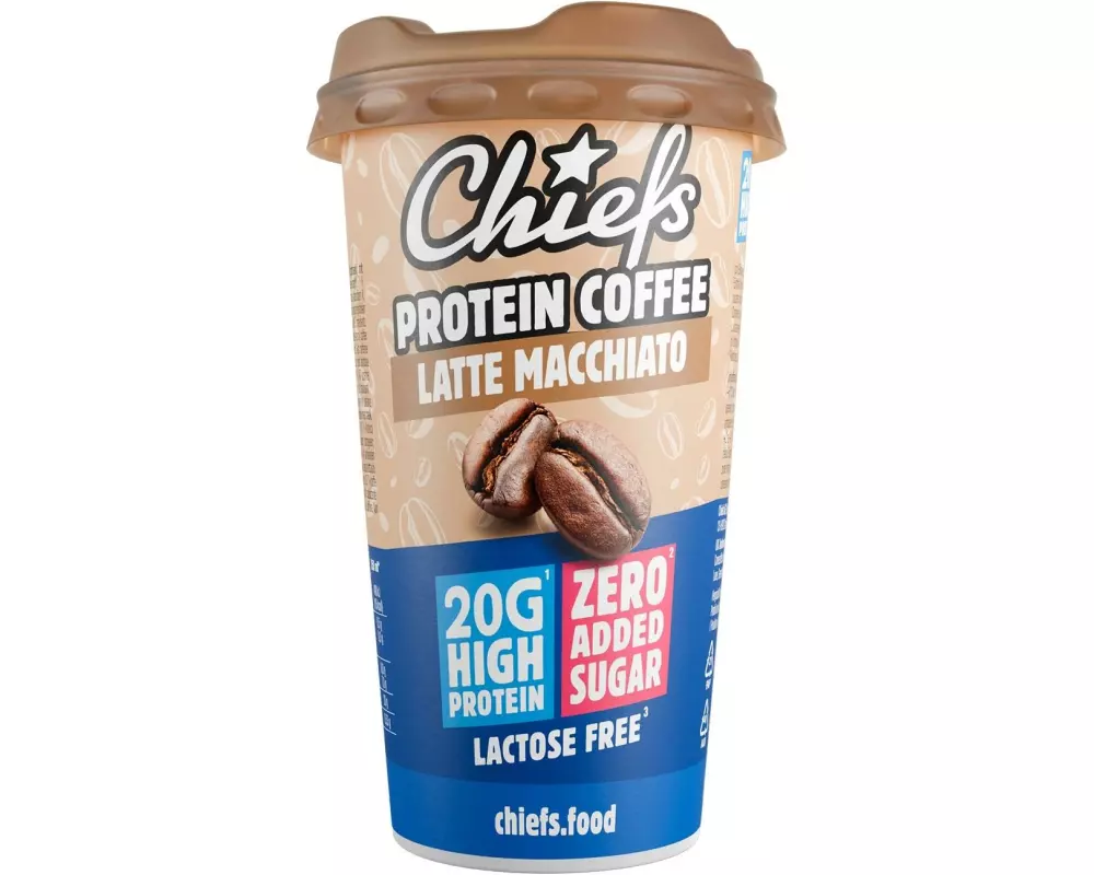 Chiefs Protein Drink Protein Coffee Latte Macchiato