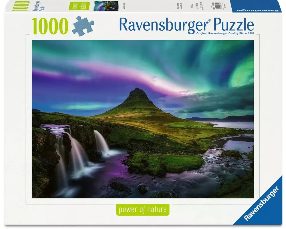 Ravensburger Puzzle Nordlichter über Kirkjufell 1000 Teile