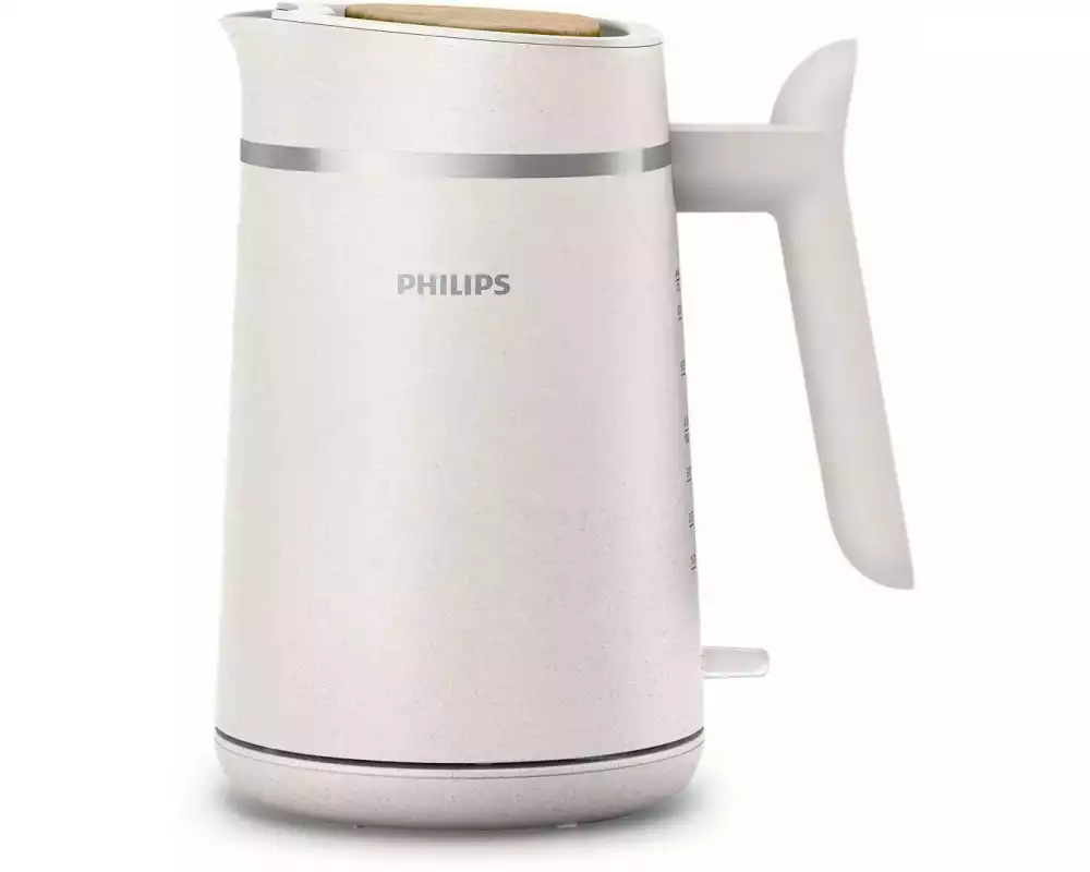 Philips Wasserkocher HD9365 1.7 l, Seidenweiss matt