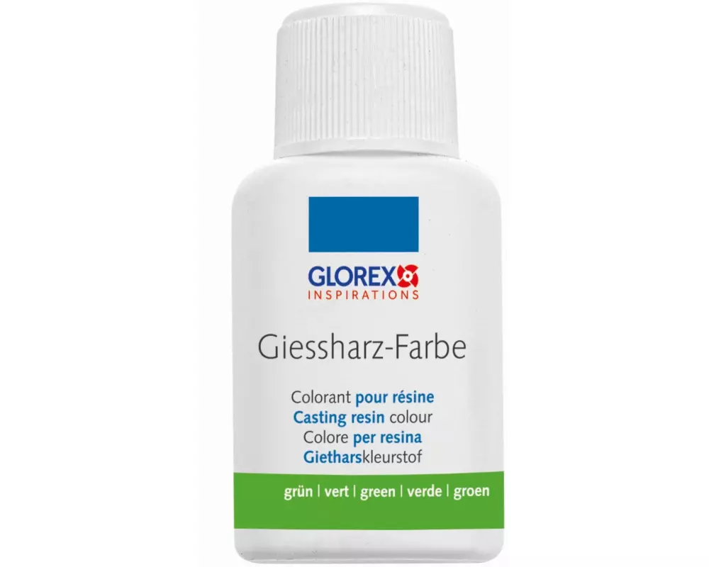 Glorex Farbpigmente Giessharz Farbe 20 ml, Grün