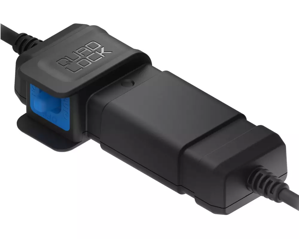 Quad Lock Waterproof 12 V To USB Smart Adaptor
