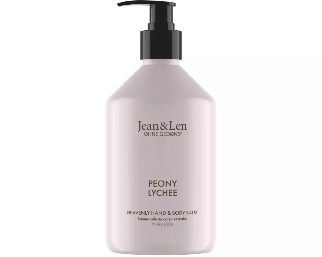 Jean & Len Body Lotion Hand and Body Balm Peony and Lychee 500 ml