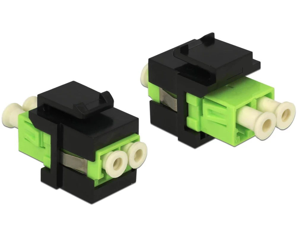 Delock Keystone-Modul LWL Multimode Duplex LC-LC, OM5