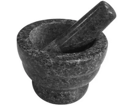 Gault Millau Mörser mit Stössel Schwarz
