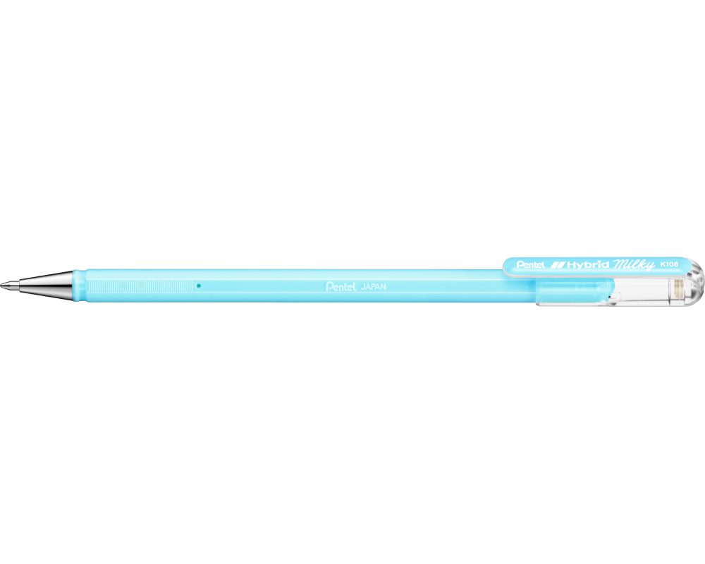 PENTEL Roller Hybrid Metal 0.8mm K108-PS pastell hellblau