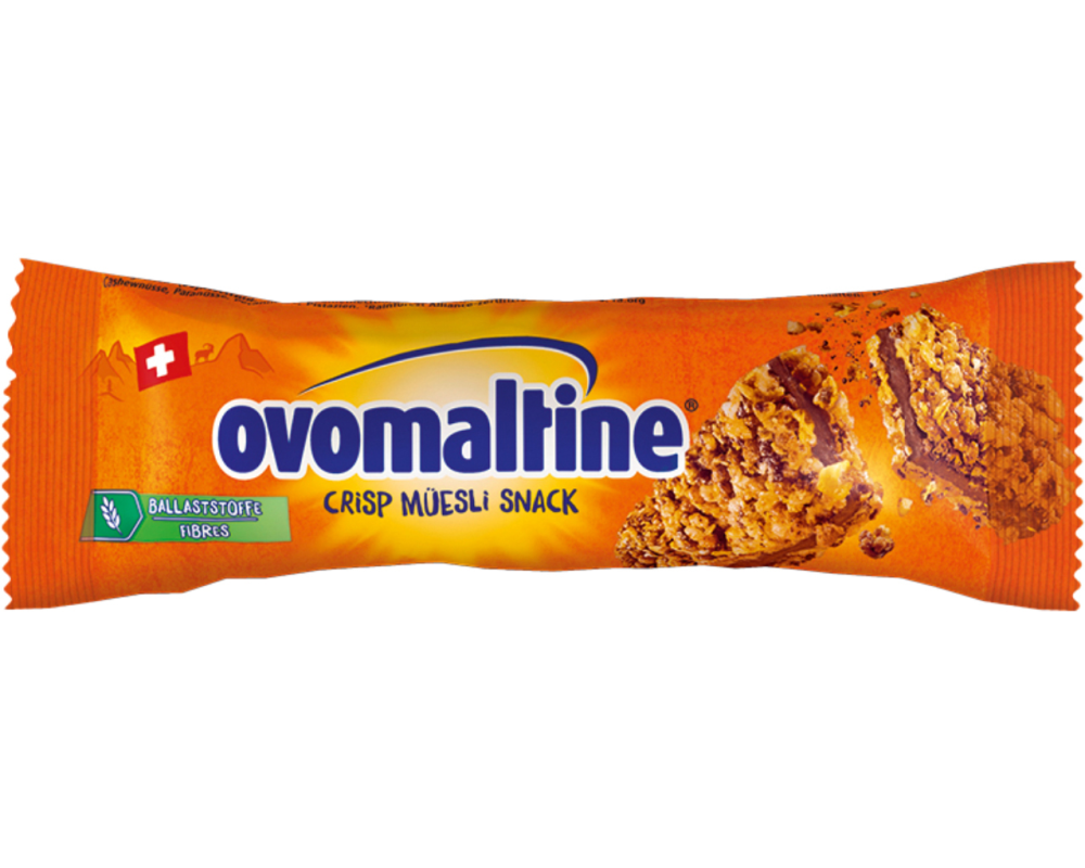 OVOMALTINE Crisp Müesliriegel 102185888 25g, 25 Stk.