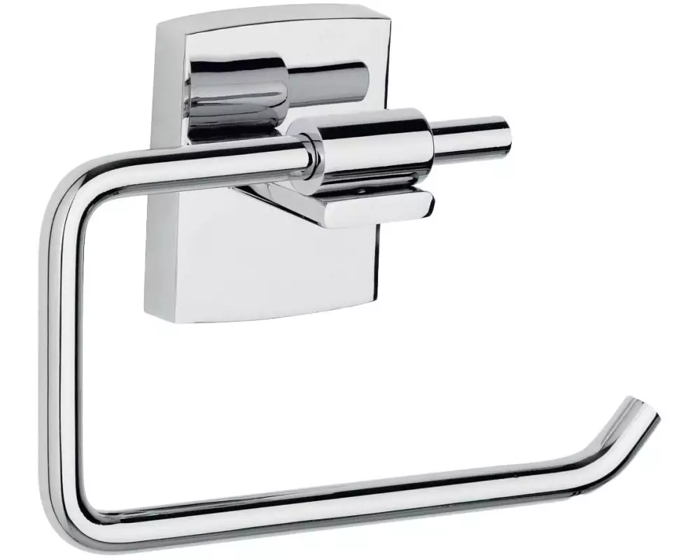 tesa Toilettenpapierhalter Klaam ohne Deckel Silber