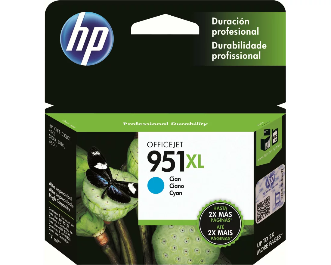 HP 951XL Original Ink Cartridge cyan 1.500 Pages