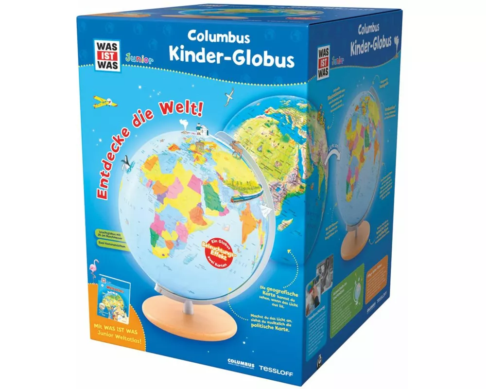 WAS IST WAS Junior Columbus Kinder-Globus