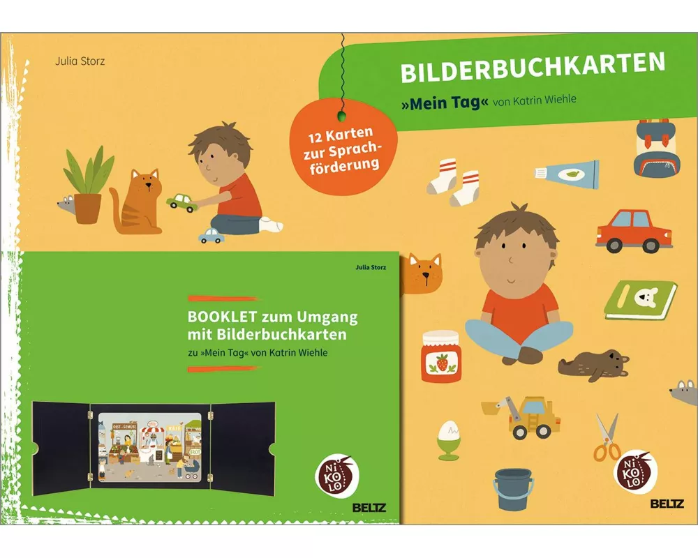 Bilderbuchkarten »Mein Tag« von Katrin Wiehle