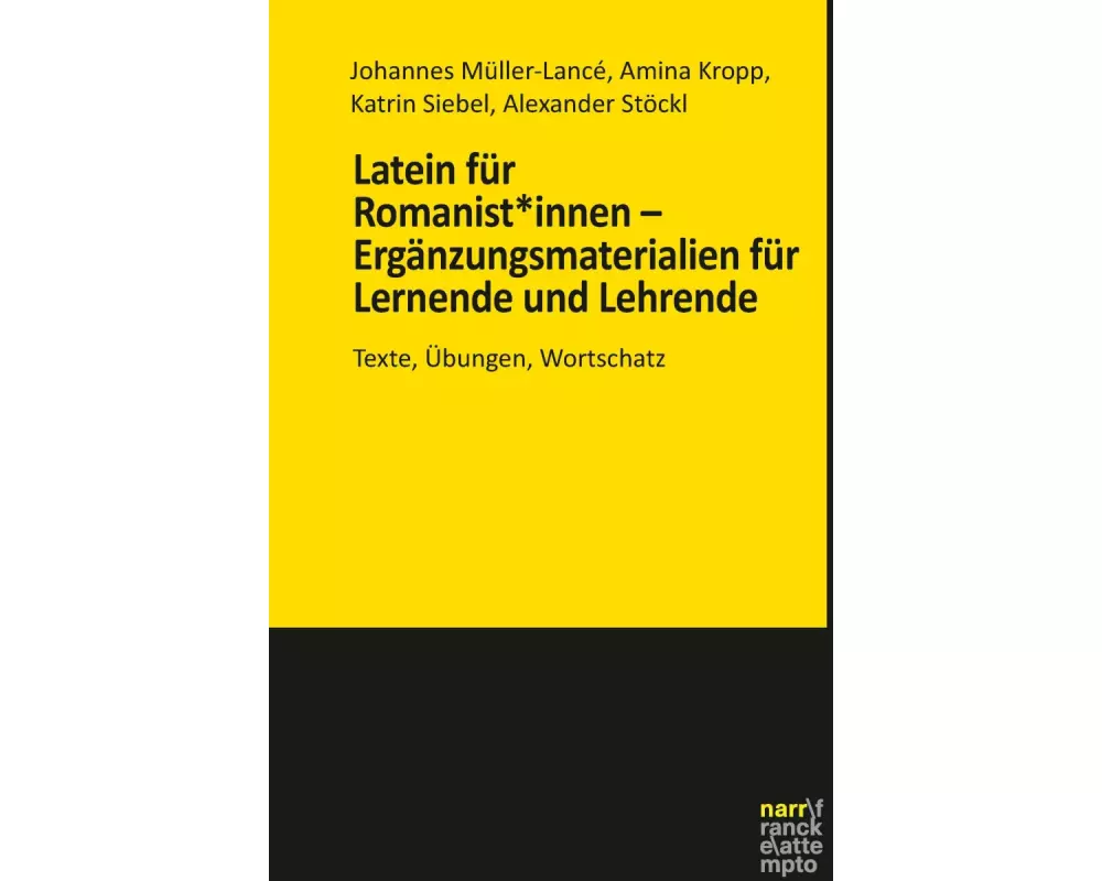 Latein für Romanist*innen - Ergänzungsmaterialien für Lernende und Lehrende