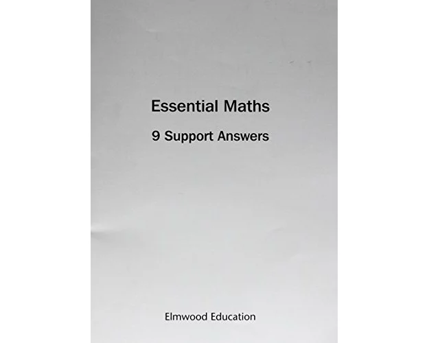 Essential Maths 9 Support Answers
