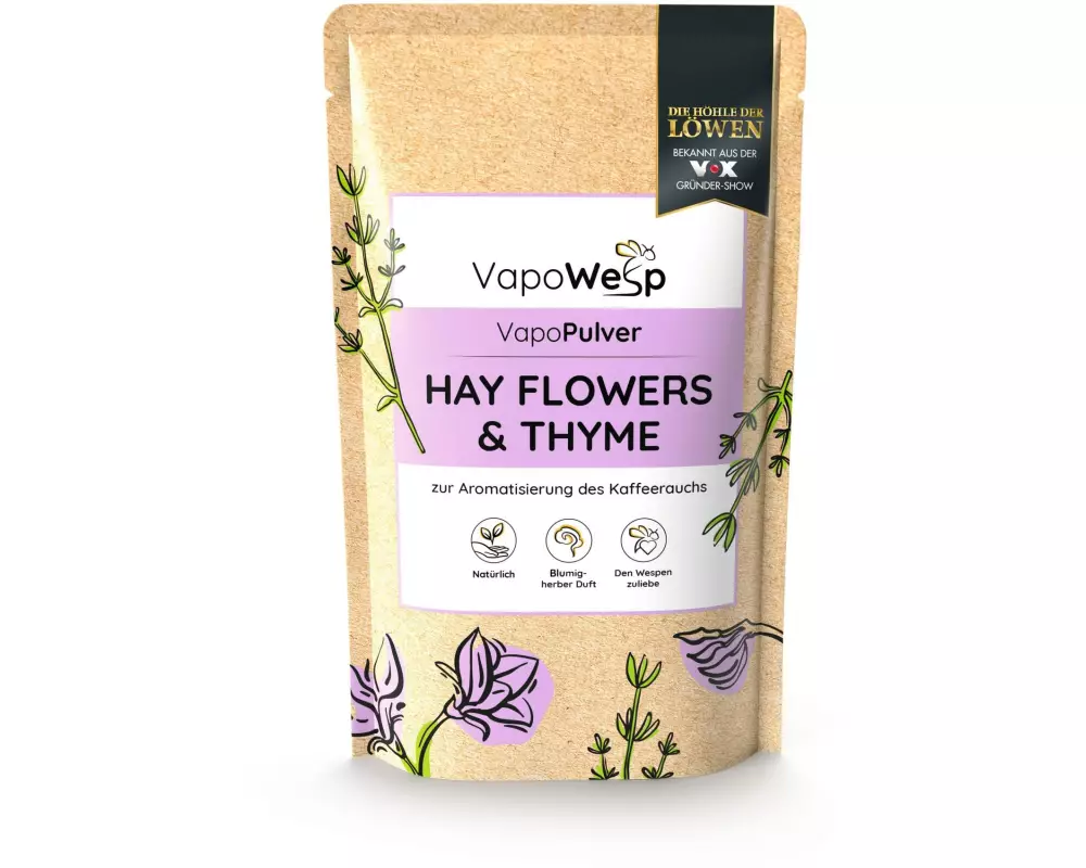 VapoWesp Ersatzkräuter Heublumen & Thymian, 100 g