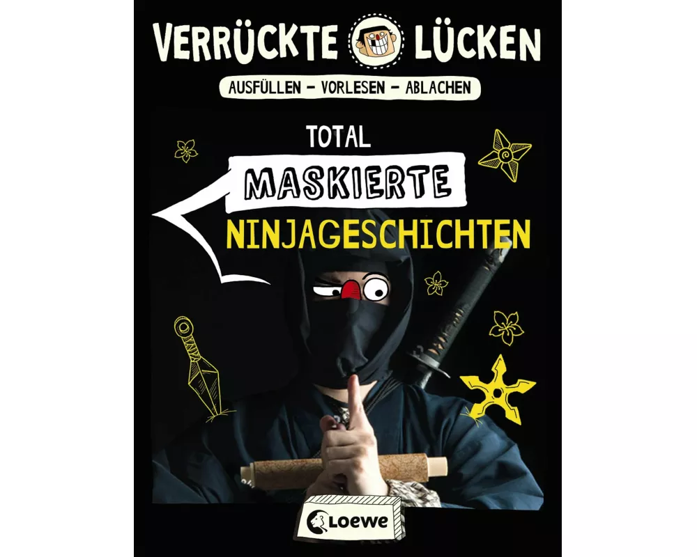 Verrückte Lücken - Total maskierte Ninjageschichten