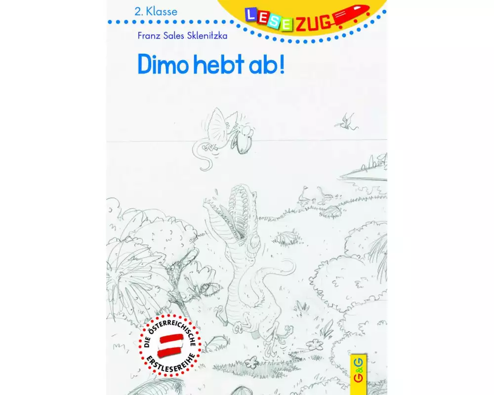 LESEZUG/2. Klasse: Ein Dino hebt ab!