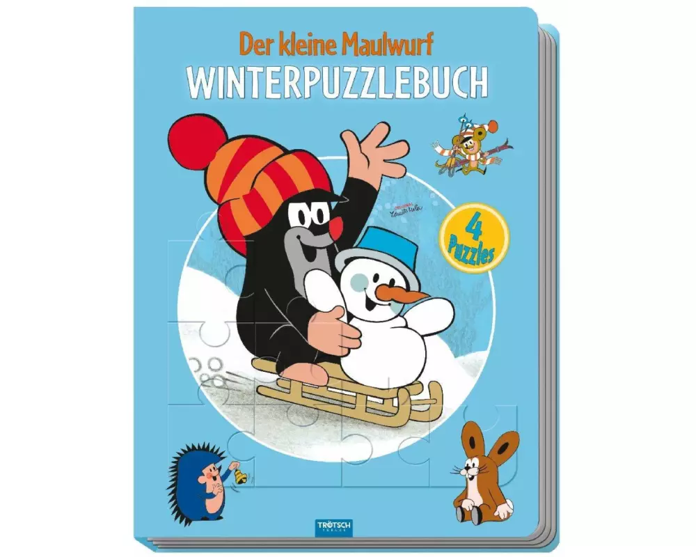 Trötsch Der kleine Maulwurf Winter Puzzlebuch