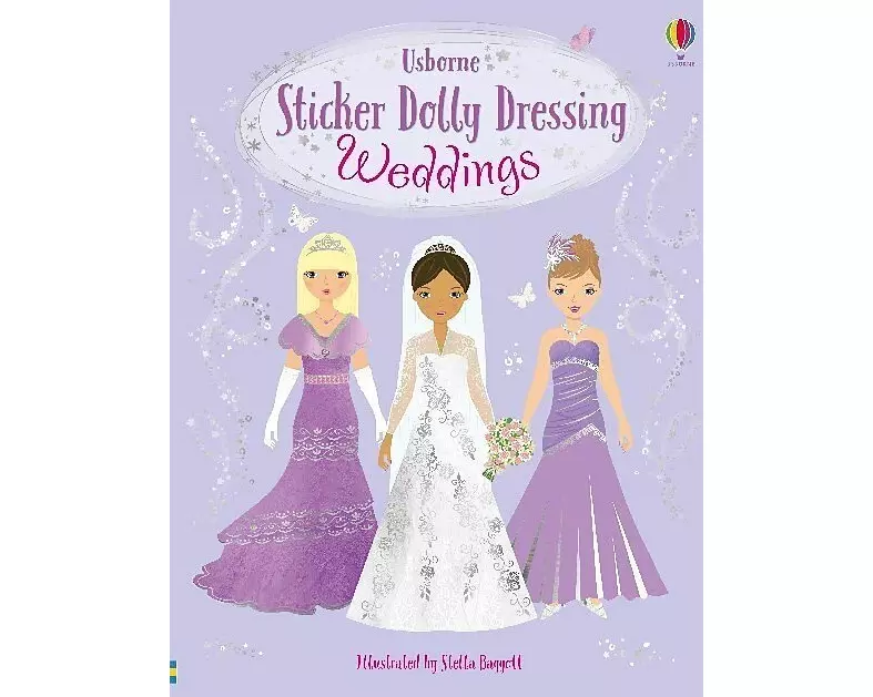 Sticker Dolly Dressing Weddings