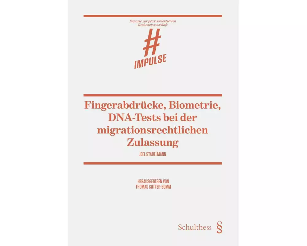 Fingerabdrücke, Biometrie, DNA-Tests