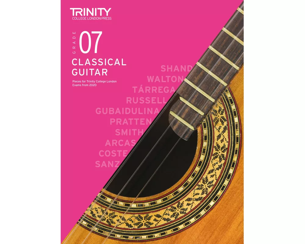 Trinity College London Classical Guitar Exam Pieces From 2020: Grade 7