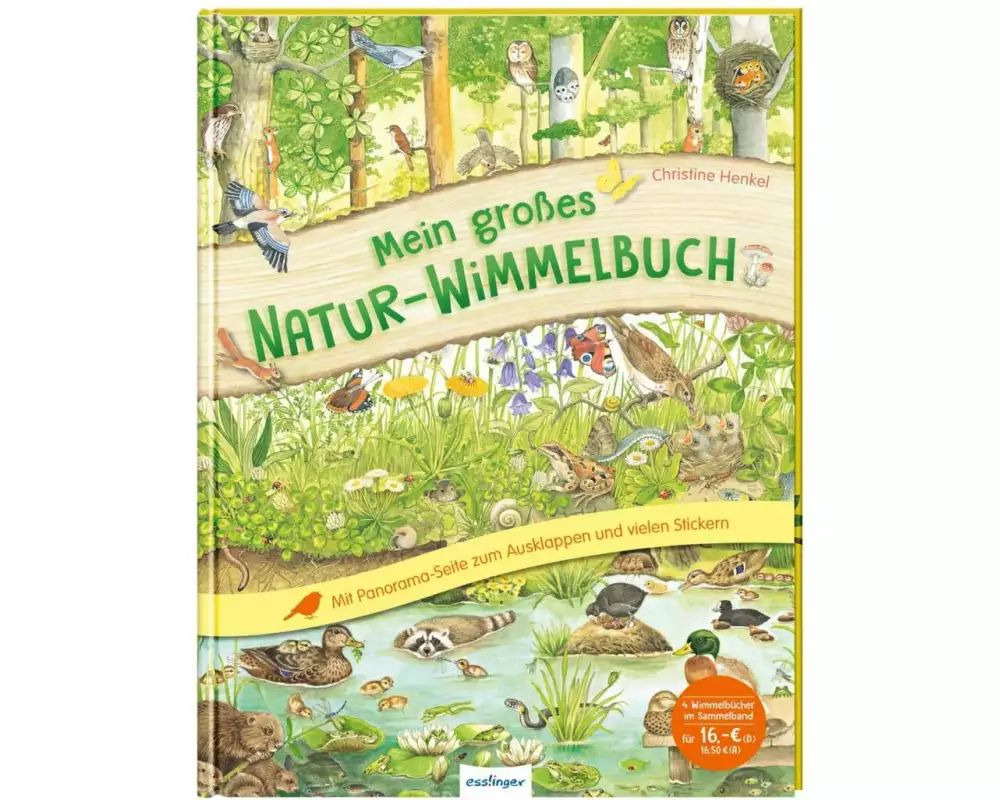 Mein großes Natur-Wimmelbuch