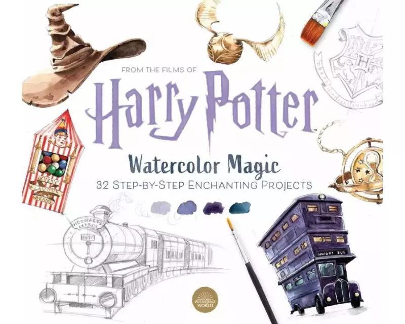 Harry Potter Watercolor Magic