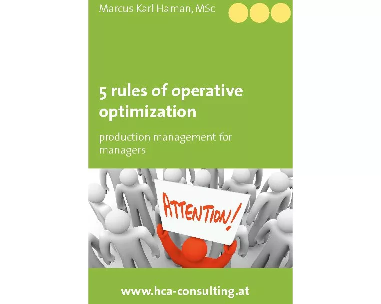 5 Rules of Operative Optimization