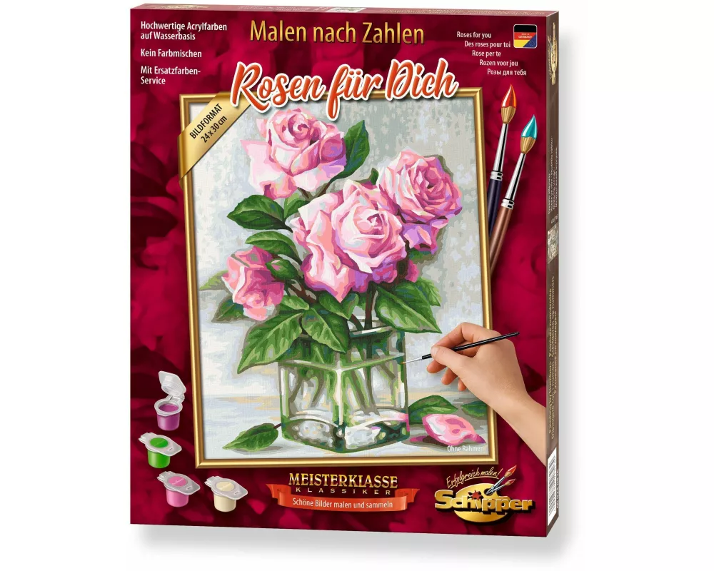 Schipper Malen nach Zahlen - Rosen für Dich