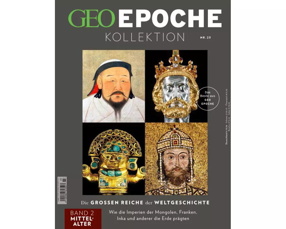 GEO Epoche KOLLEKTION 23/2021 Die großen Reiche der Weltgeschichte Teil 2 Mittelalter