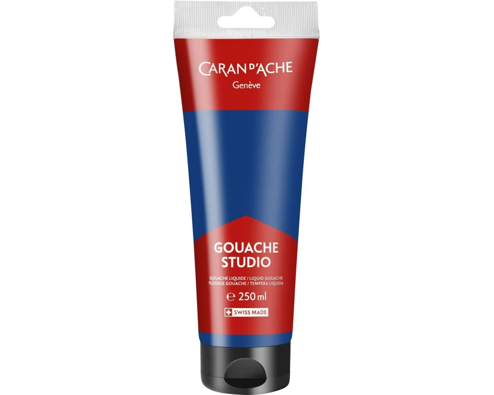 Caran d'Ache Wasserfarbe Gouache Studio 250 ml, Cyan