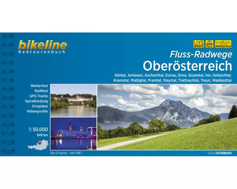 Fluss-Radwege Oberösterreich