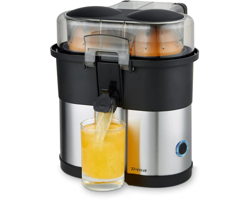 Trisa Zitruspresse Vita Xpress Duo Schwarz/Silber