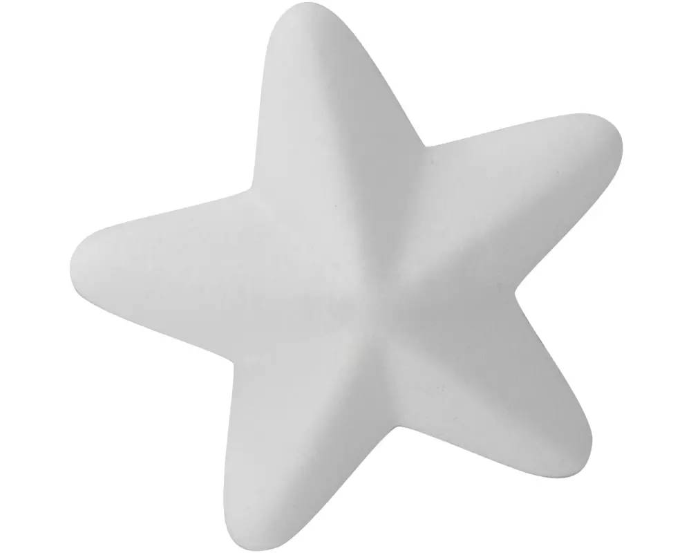 Glorex Styroporsterne Styropor Weiss 5 cm 8 Stück