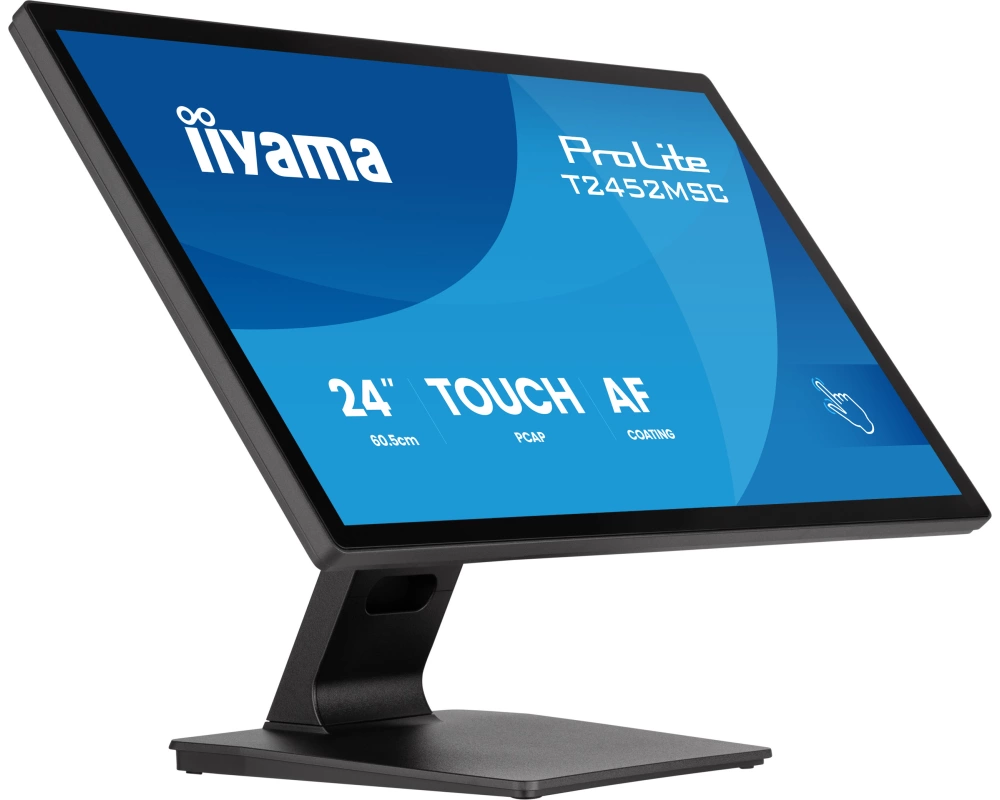 iiyama ProLite T2452MSC-B2 Computerbildschirm 61 cm (24") 1920 x 1080 Pixel Full HD Touchscreen Schwarz
