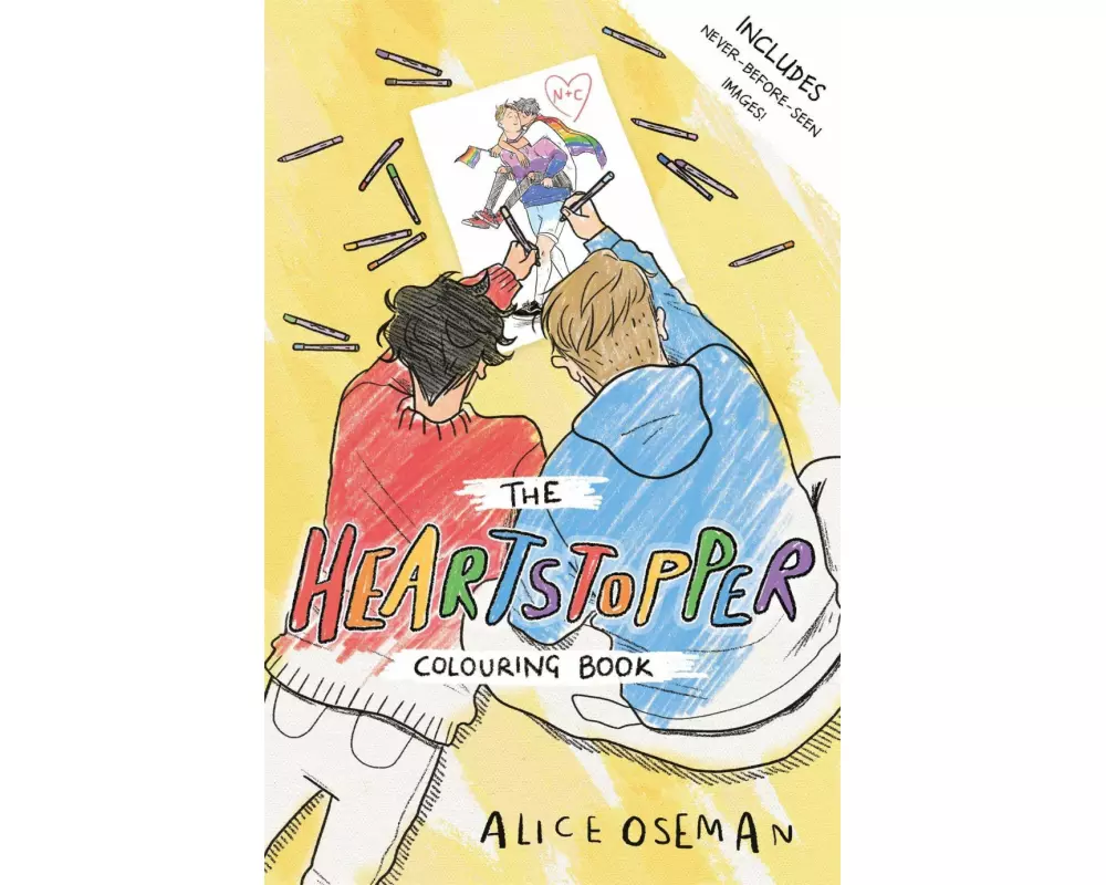 The Official Heartstopper Colouring Book