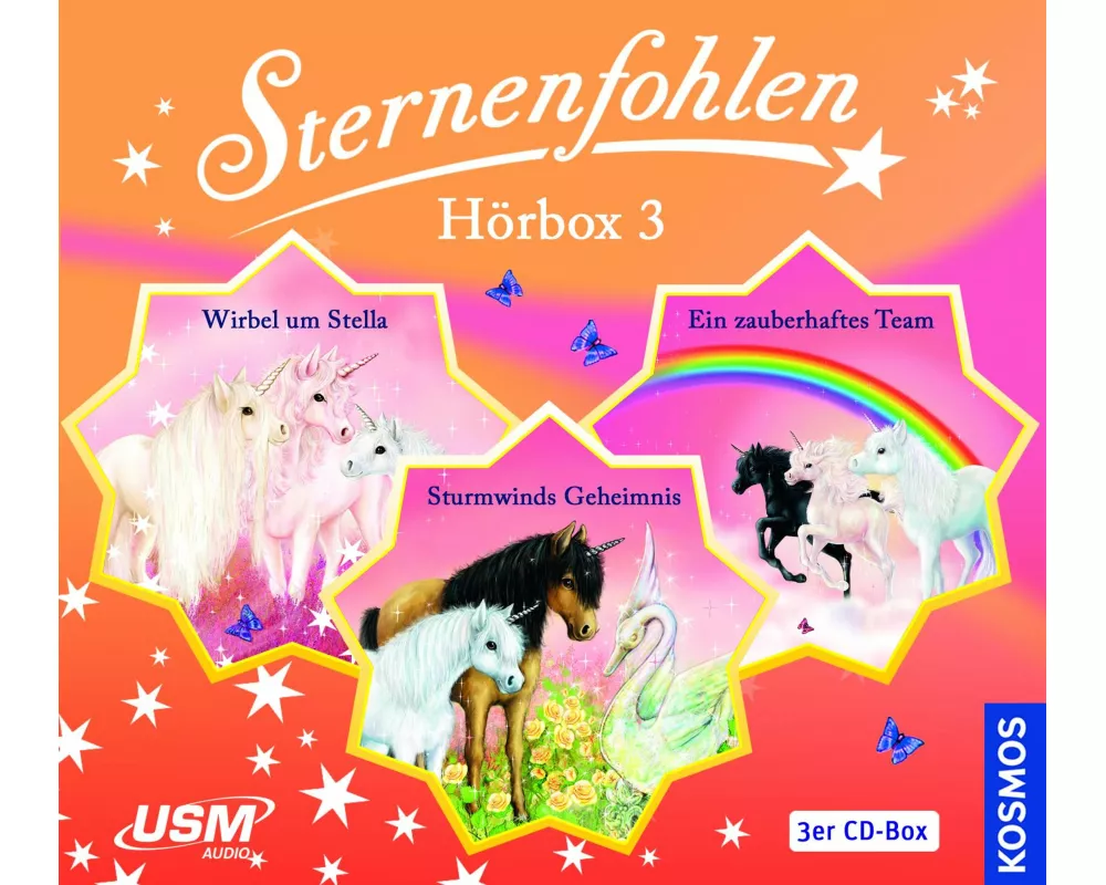 Die große Sternenfohlen Hörbox Folgen 7-9 (3 Audio CDs)