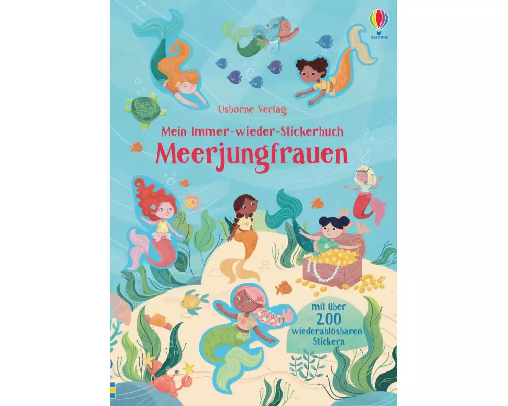 Mein Immer-wieder-Stickerbuch: Meerjungfrauen