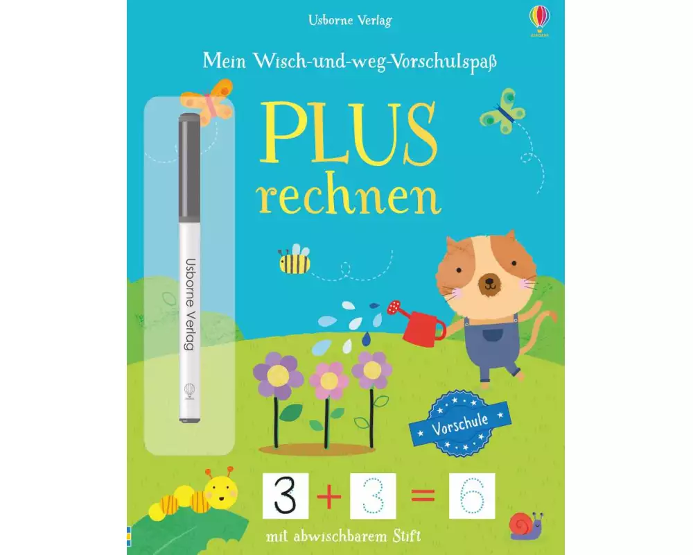 Mein Wisch-und-weg-Vorschulspaß: Plus rechnen