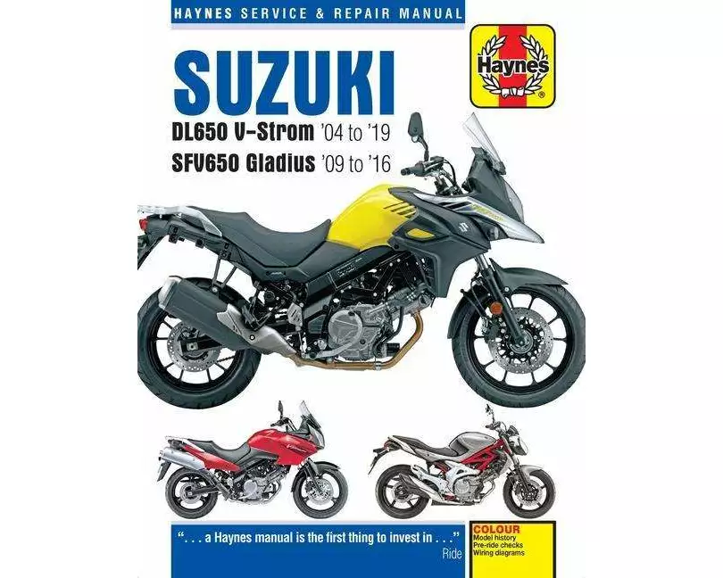 Suzuki DL650 V-Strom & SFV650 Gladius (04 - 19)