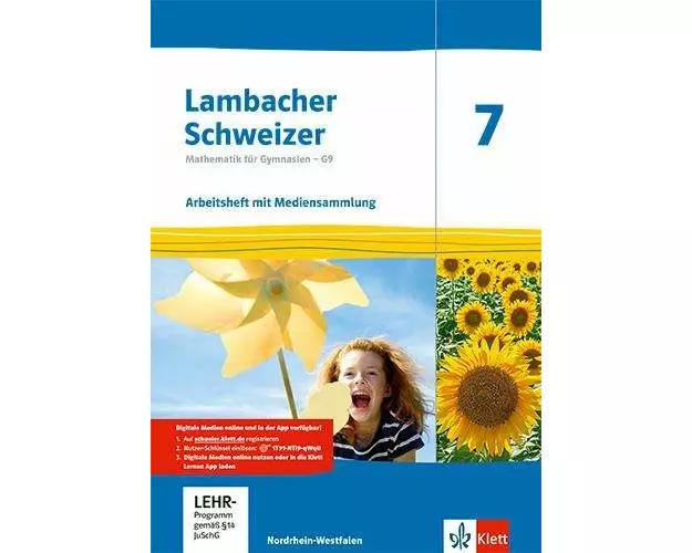 Lambacher Schweizer Mathematik 7 - G9. Ausgabe Nordrhein-Westfalen. Arbeitsheft plus Lösungsheft und Lernsoftware Klasse 7