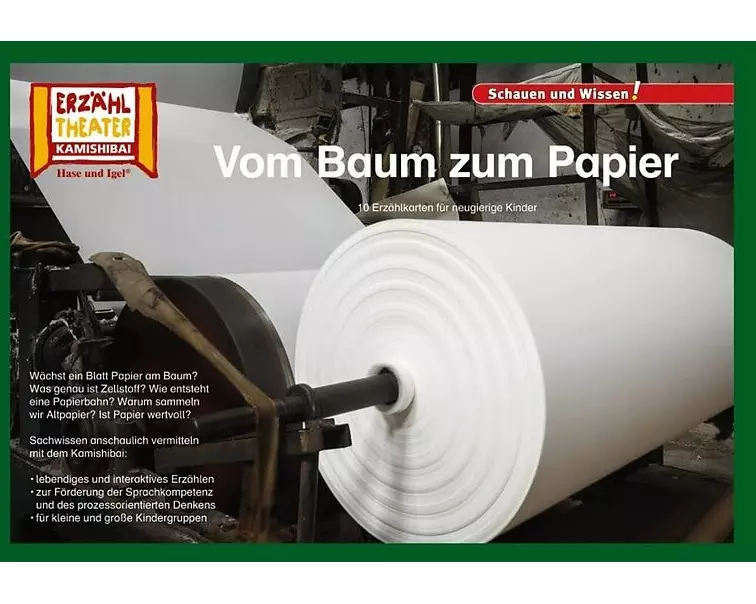 Vom Baum zum Papier / Kamishibai Bildkarten