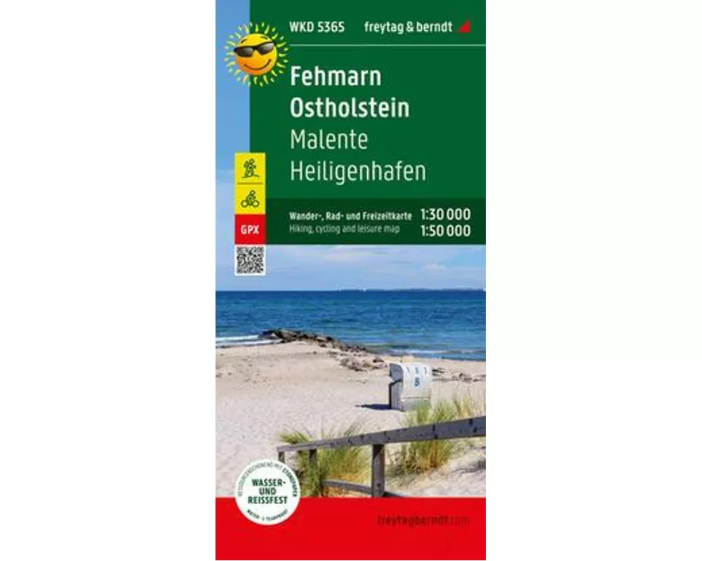 freytag & berndt Wanderkarte WKD 5365 Fehmarn - Ostholstein, Malente - Heiligenhafen 1:30.000