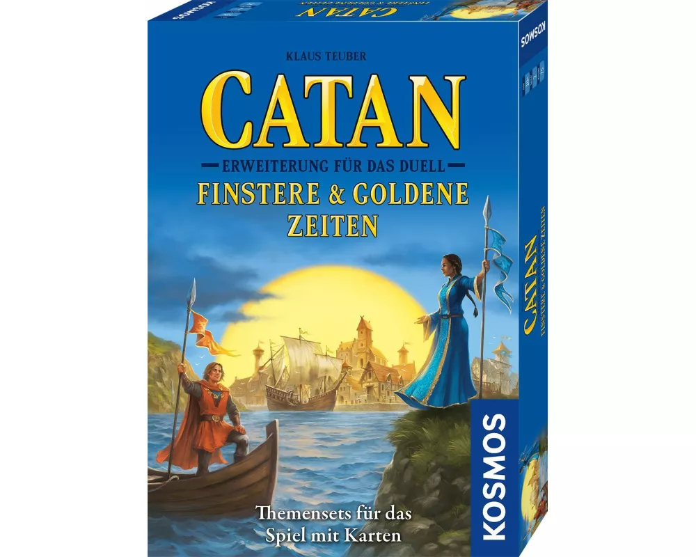 Catan Das Duell Erweiterung Finstere & Goldene Zeiten