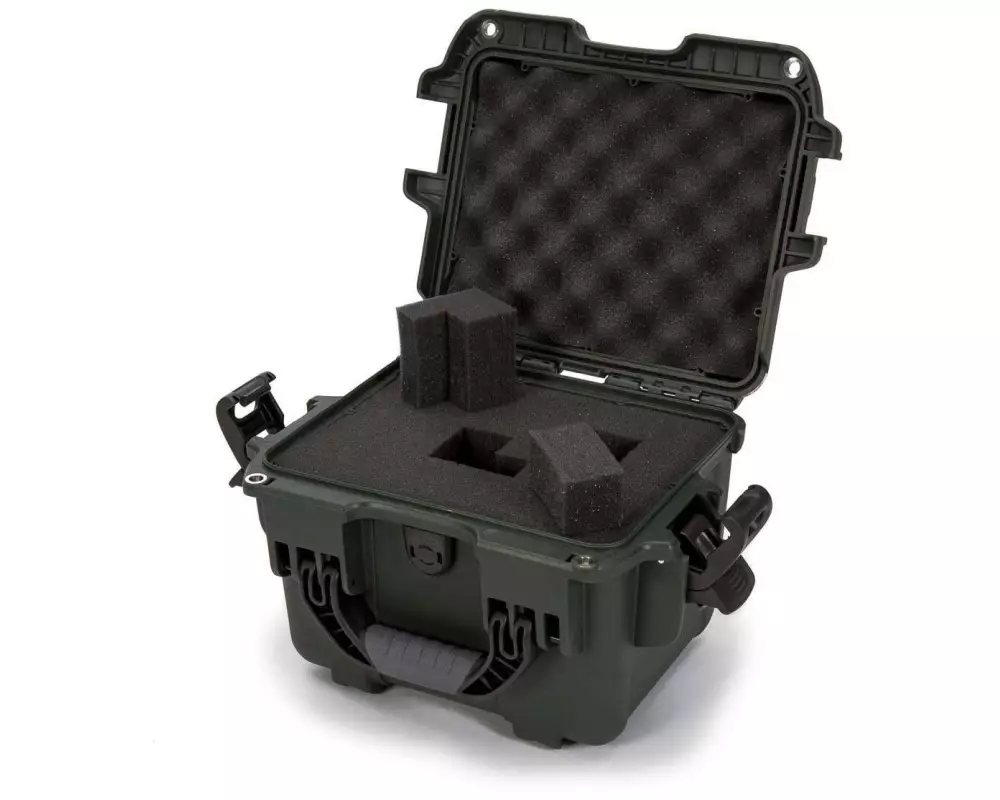 Nanuk Kunststoffkoffer 908 - mit Schaum Olivgrün