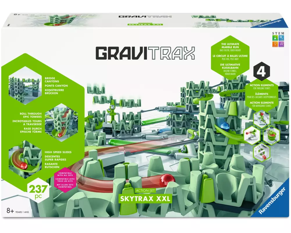 Ravensburger Kugelbahn GraviTrax Action-Set XXL Skytrax